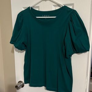 Loft puff sleeve tee